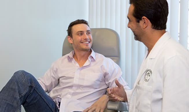 Bunion Institute Patient and Doctor